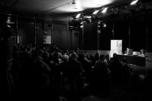 Presentación del libro en la Casa de América. Foto: Jeosm